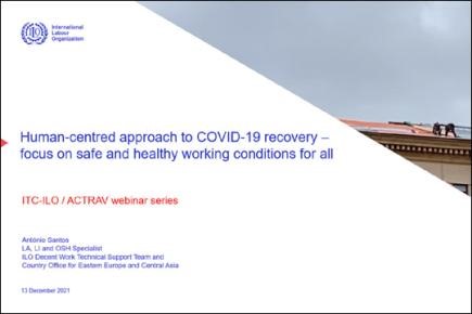 The key role of Occupational Health and safety in the fight against the ...
